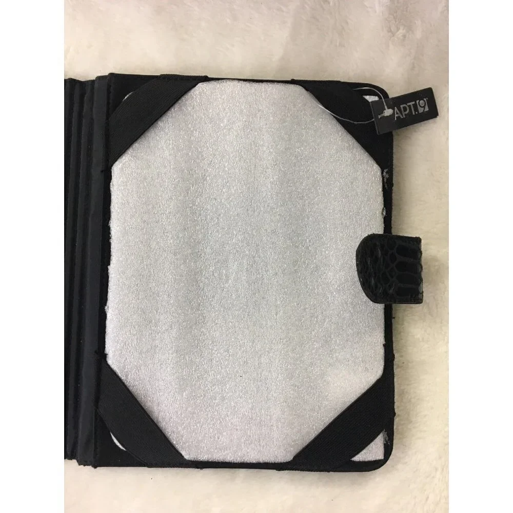 Apt 9 Tablet Cover Animal Print Stand Holder NWT Black